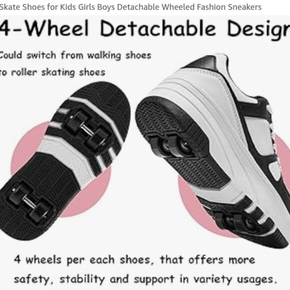 🎉Big Boys size 8 Adult 9.5/10 Comfy Skate Shoes🎉 - Picture 6 of 7